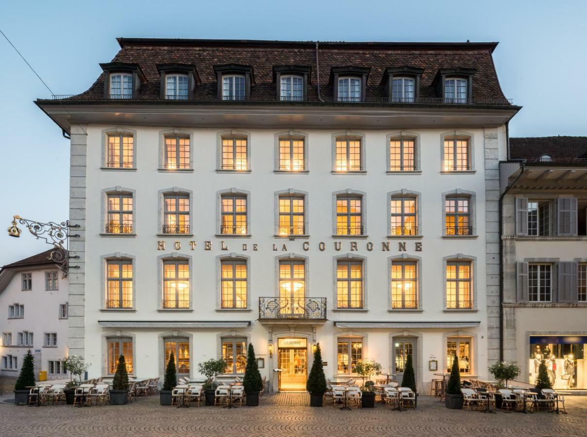 Boutique Hotel La Couronne Solothurn Exteriör bild