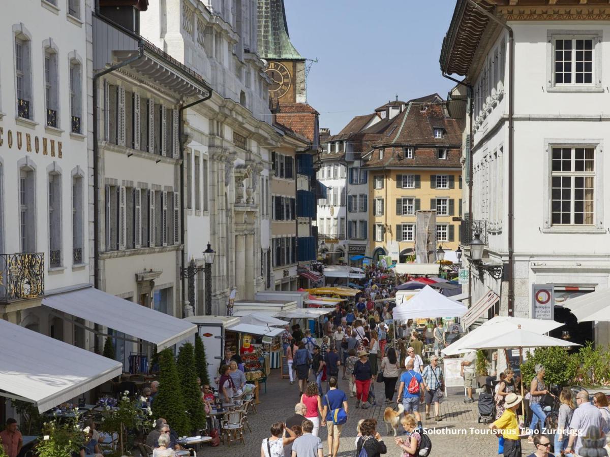Boutique Hotel La Couronne Solothurn Exteriör bild